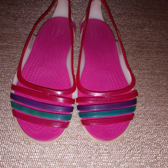 🆕 Crocs Pink Strap Sandal - Picture 4 of 4